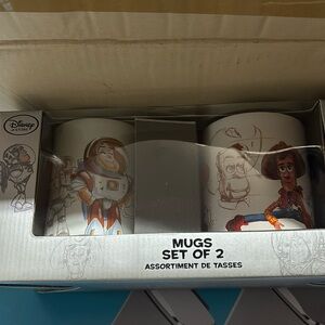 Disney Pixar Toy story, two limited edition, buzz and Woody mug set ￼